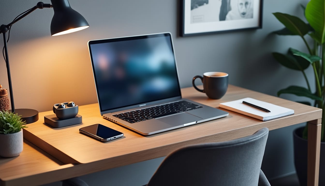 découvrez les gadgets indispensables pour optimiser votre expérience de télétravail. plongez dans le monde de la technologie moderne et transformez votre espace de travail à domicile avec des outils innovants qui boostent votre productivité et votre confort.
