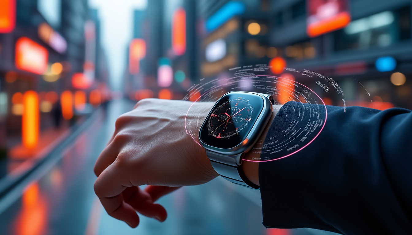 découvrez notre montre futuriste innovante qui révolutionne votre quotidien grâce à la technologie lidar. gérez vos appareils d'un simple geste et plongez dans l'avenir du wearable technology.