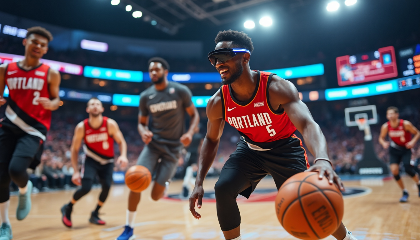 découvrez comment l'équipe de basket de portland transforme le sport pour les malvoyants grâce à des innovations technologiques de pointe, ouvrant de nouvelles perspectives pour l'inclusion et l'accessibilité dans le basketball.